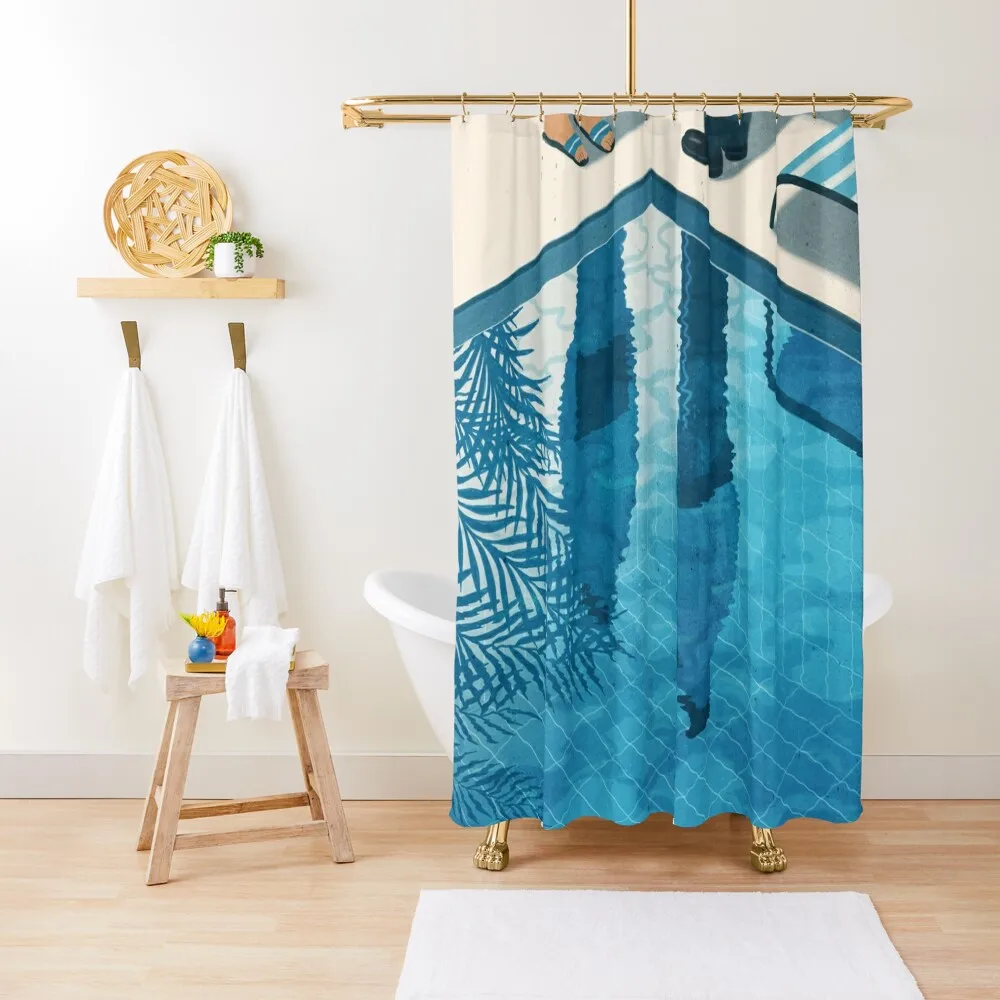 

David Hockney - David Hockney big Splash - David Hockney swimming Pool Shower Curtain Waterproof Shower And Anti-Mold Curtain