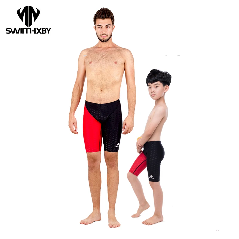 

HXBY Kids Swimwear Boys Swimsuit Professional Swim Briefs Mens Swim Wear Swimming Trunks Training Men Swimwear Shorts Swimsuit