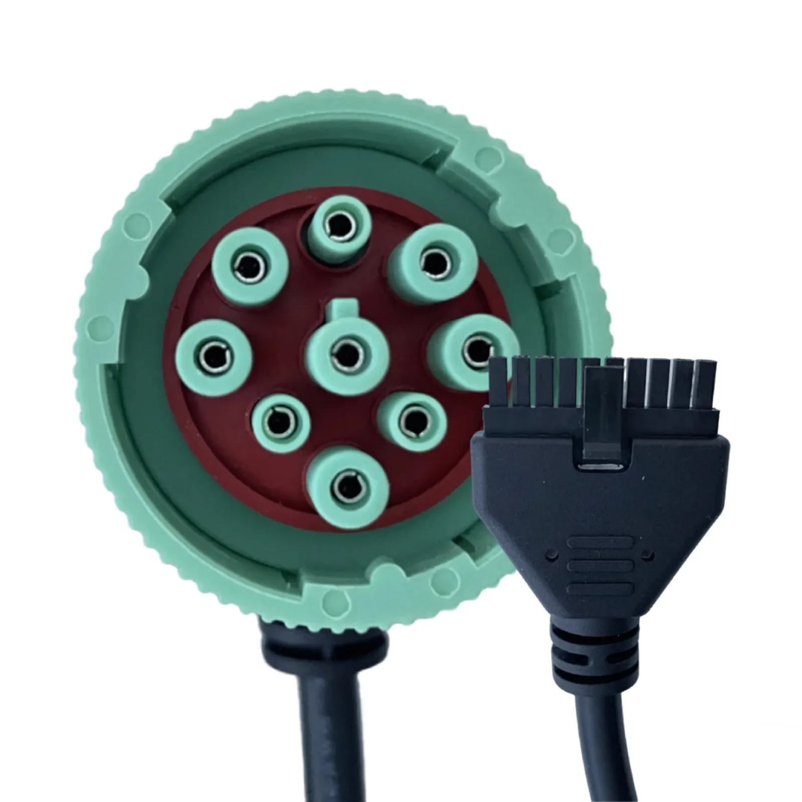 9-Pin-auf-10-Pin-J1939-Kabel für PT30 ELD Logbook-konformes ECM mit DOT-Kompatibilität für Freighliner/Kenworth LKW-Diagnosekabel – Detail 5