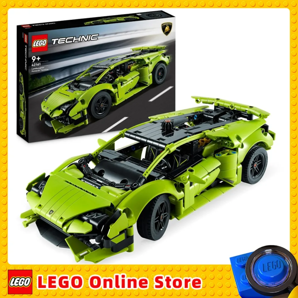 LEGO® Technic 42161 Lamborghini Huracán Tecnica Toy Car Model Kit Motorsport Racing Car Kit for Kids Christmas Birthday Gift