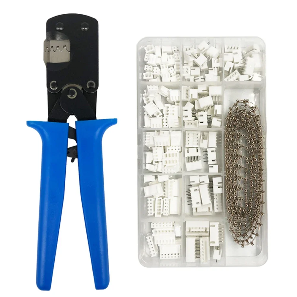 Micro Connector Pin Crimping Tool set, Micro Ratcheting Crimper 32-20AWG for D-Sub,Open Barrel suits Molex,JST,JAE