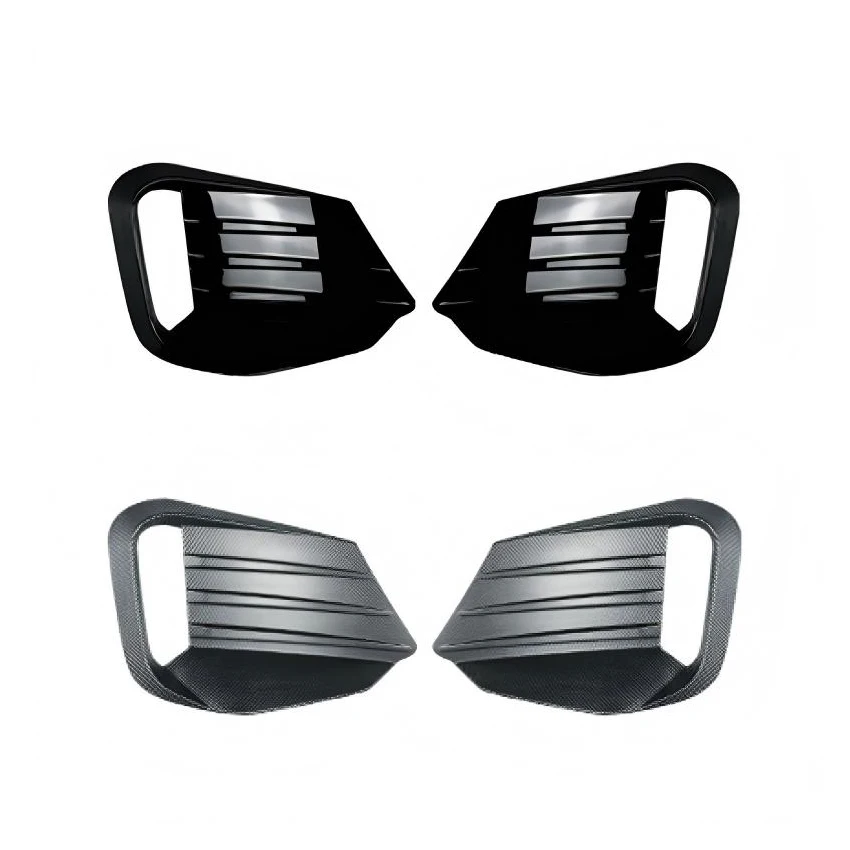 Car Front Fog Light Grille Cover With Fog Lamp Hole For BMW 3 Series G20 G21 LCI 320i 318i 325i 330i M Sport 2023-2025