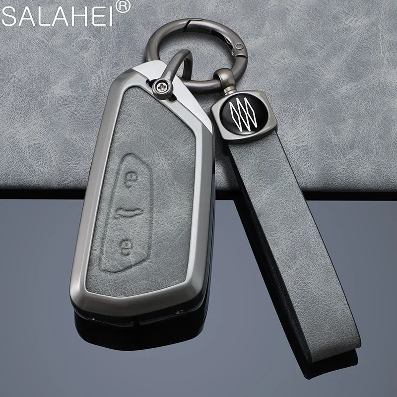 Car Key Case Keyring for Volkswagen VW Viloran 2023 2024 Golf 8 MK8 GTI GTD R ID3 ID.4 for Skoda Octavia Seat Cupra Leon Tarraco