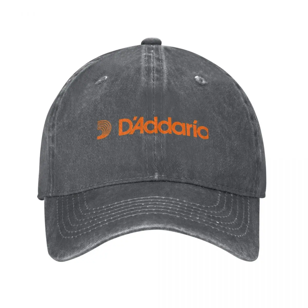 D'addario String Orange Logo Baseball Cap Luxury Brand Golf Wear Sun Cap Women's Hats 2025 Men's