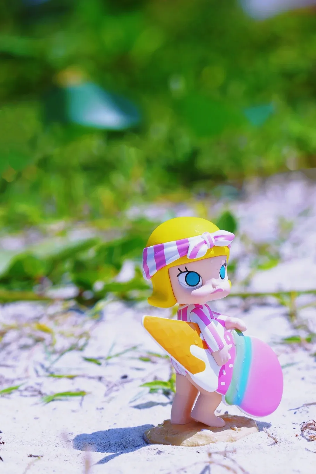 

POP MART Molly, милые и интересные игрушки, милый серфер, изысканное украшение ручной работы, модная коллекция подарков