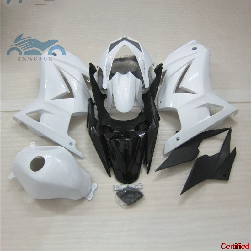 Injection fairing kits for Kawasaki Ninja 250 2008-2014 ZX250R motorcycle fairings EX250 08-14 white+tank cover