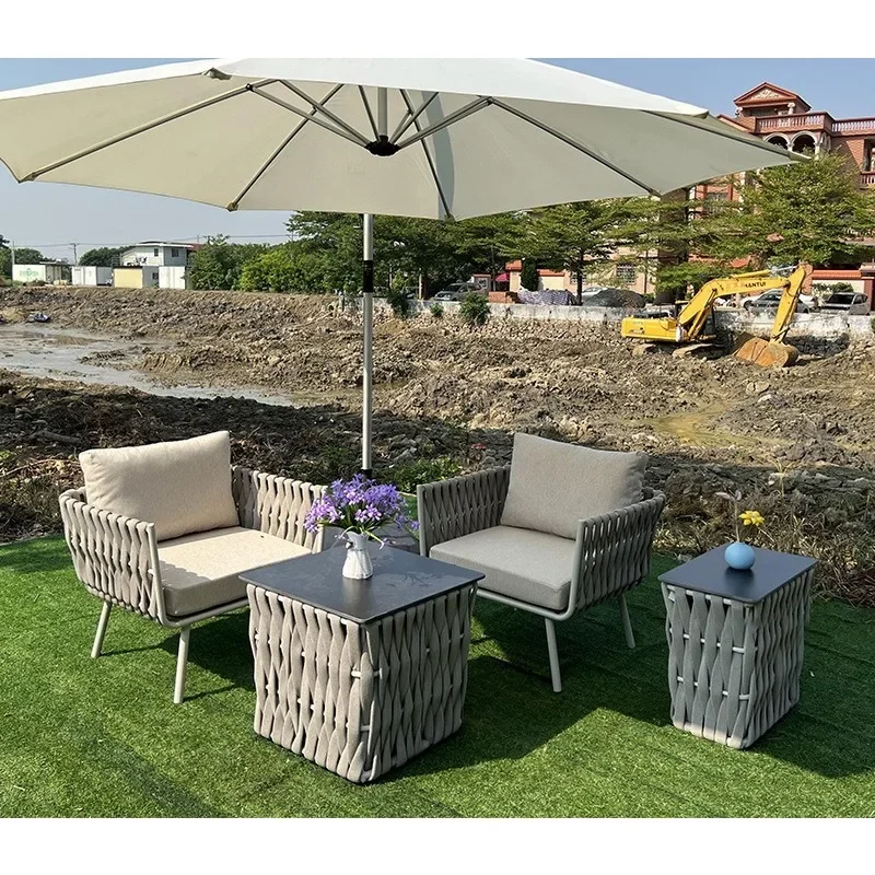 Outdoor courtyard terrace  sofa outside the rooftop Outdoor garden B & B