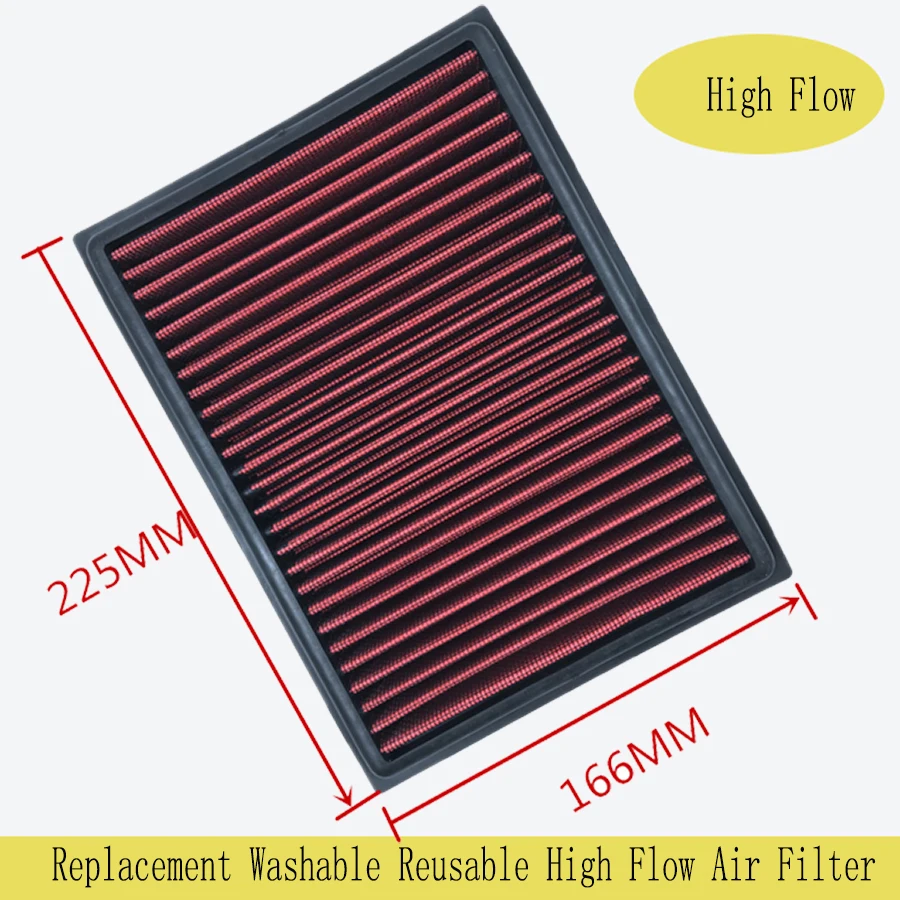 Replacement Air Filter Fit for Infiniti FX35 FX37 M56 Q50 Q60 QX70 Q70 Nissan X-Trail Renault Koleos OEM 16546-30P00