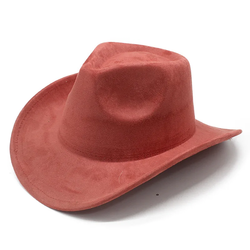 Curly Suede Top Thickened And Hardened Jazz Simple British Style Hat, Casual Versatile Hat