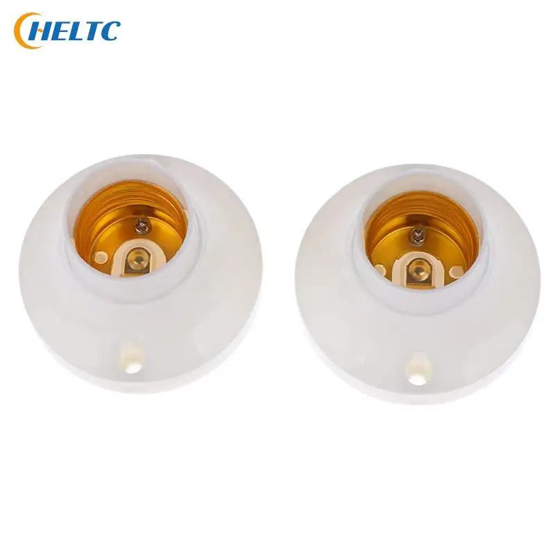 E14 E27 Socket E14 Lamp Holder E27 Bulb Base Adapter E14 Cartridge Mount LED Light Round Lamp Screw Cap Fitting E27 Socket