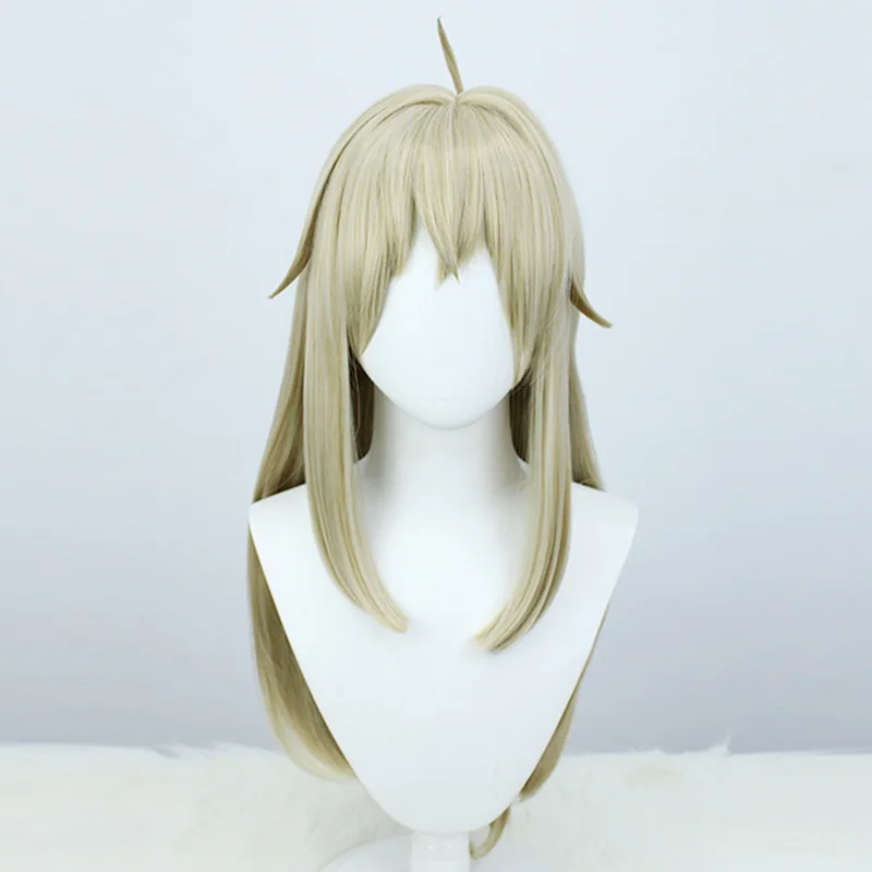 Kirara Cosplay Anime Game Genshin Impact Characters Props 70CM Wigs Halloween Comic Con Accessories Girls Hair Lolita Headwear