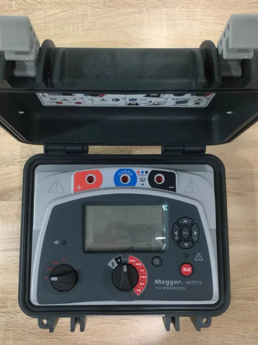 Probador de resistencia de aislamiento megger Sverker 900 Dlro10hd-ohmímetro digital de baja resistencia 10 MT1525 MIT1025