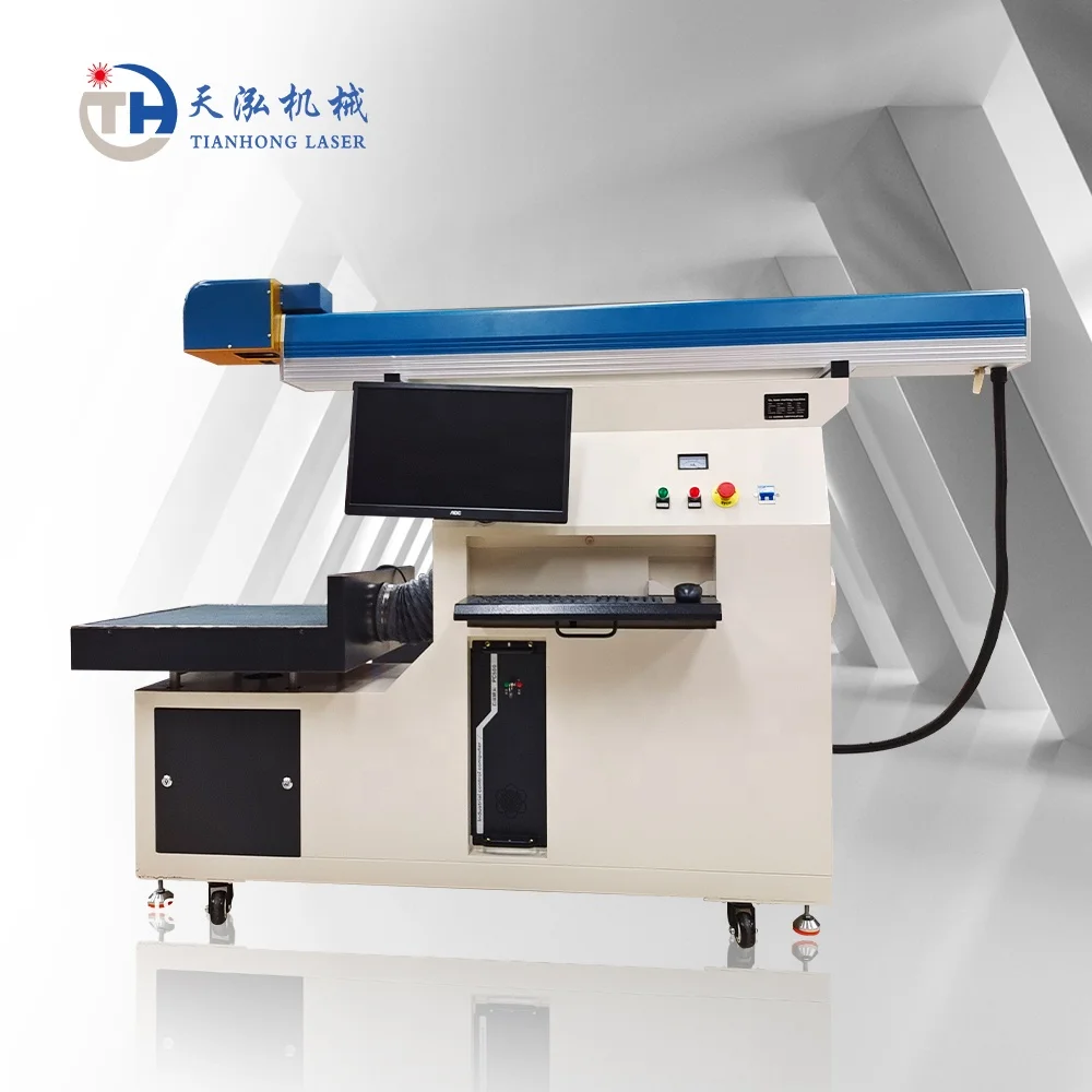 3D Feeltek Dynamic CO2 Galvo Laser Marking Engraving Machine 600*600 CO2 Laser Marking Printer For Wood Materials Wholesales