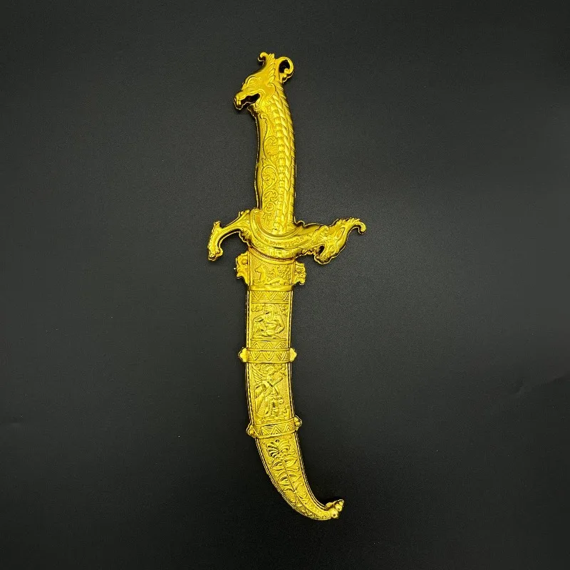 31,5 cm/12,4 in Kunststoff Kirin Messer Mit Scheide Modell Cosplay Waffen Display Urlaub Peripheriegeräte Halloween Dekoration Requisiten Geschenk