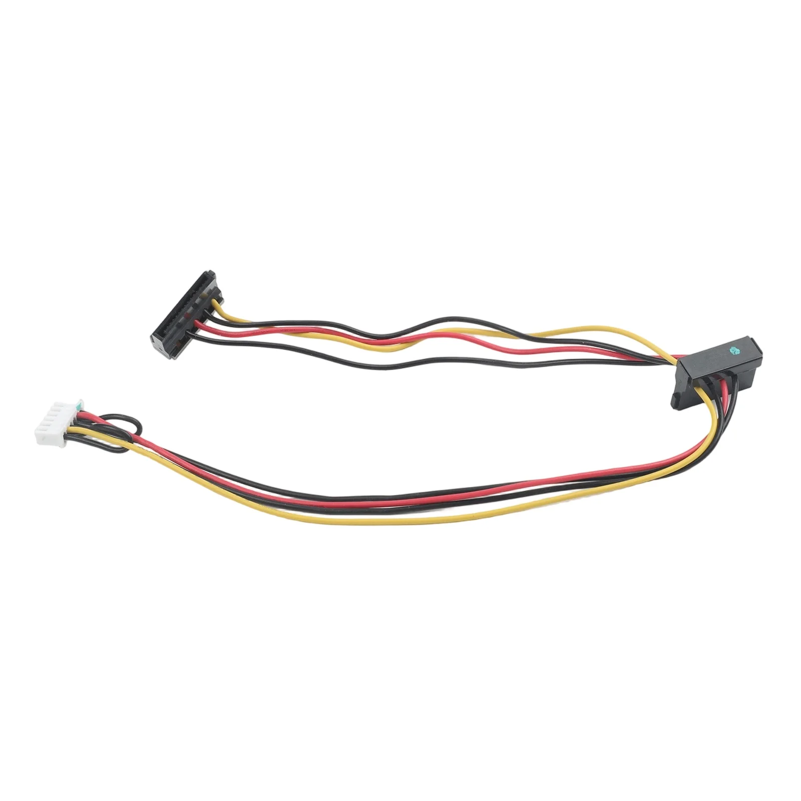 37cm 14.56in Long HDD Power Splitter Power Socket Cable Connector Circuit Breaker Finder Reduces Cable Clutter