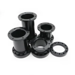 Espaçador Universal Cubo De Volante, Kit Chefe Cubo De Volante, Espaçador Adaptador Preto, 13mm, 51mm, 76mm, 104mm, 128 mm