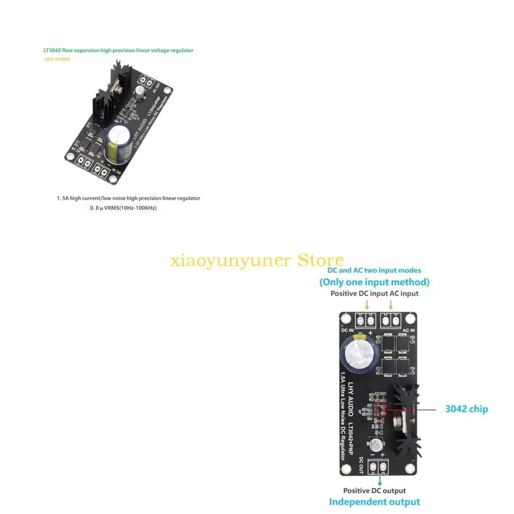 P9JB LT3042 Regulated Low Noise Linear Positive Power Supply Upgraded High Precise Quick Maintenance Low Noise