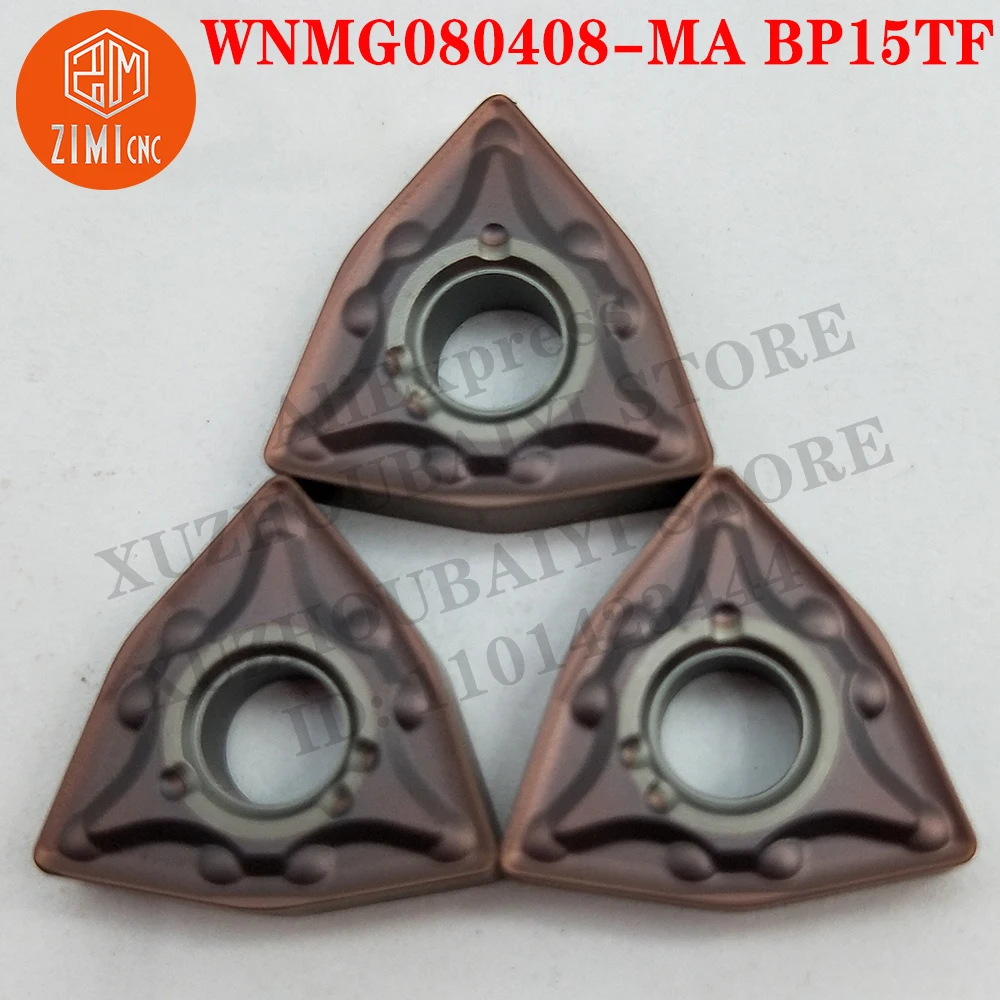 WNMG080408-MA BP15TF WNMG 080408-MA Carbide Inserts Turning Inserts CNC cutting Tools metal lathe mechanical Cutter Lathe Blades