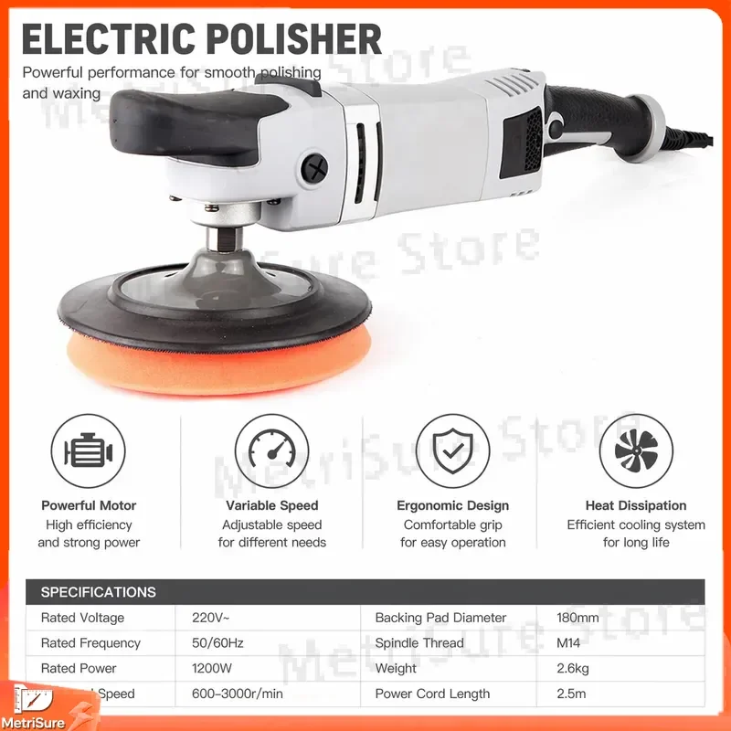 Rail Car Polishing Multi Layer Component Combination Professional Car Polisher for Auto Body Paint Scratch