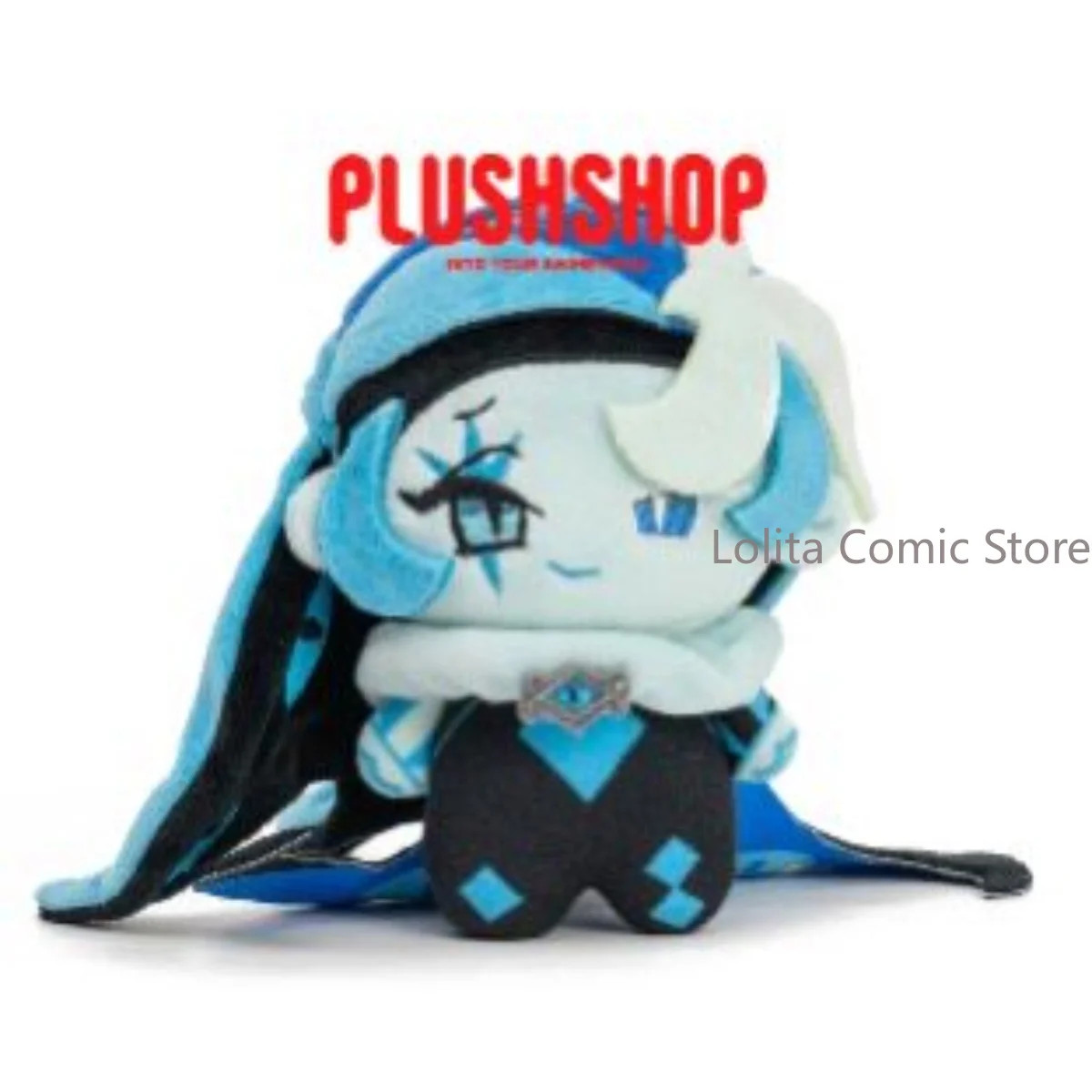 Anime Genuine in Stock Cookie Run: Kingdom Shadow Milk Cookie Kawaii Plush Doll Stuffed Toy Keychain Pendant Birthday Gift Xmas