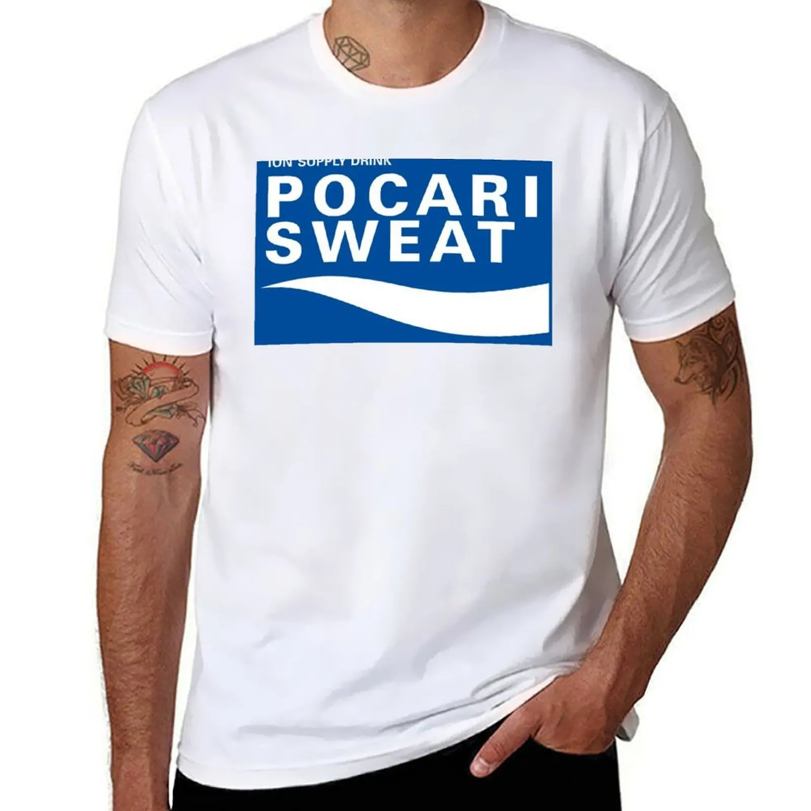 

Pocari Sweat T-Shirt printed t shirts for man essential t shirt g man t shirts for men T-Shirt