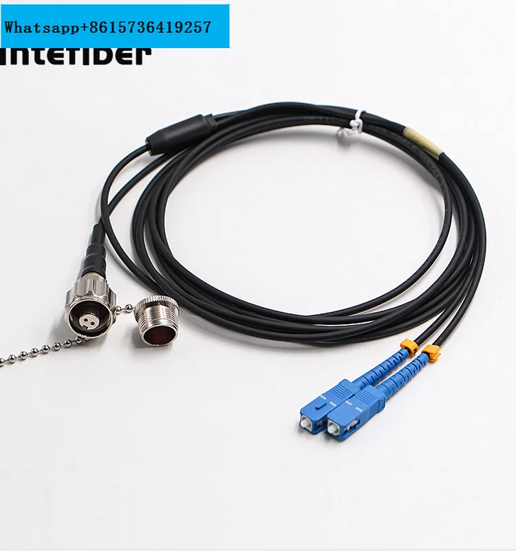 

ODC fiber optic connector optical cable 2-core flame-retardant single-mode single core waterproof jumper LC connector