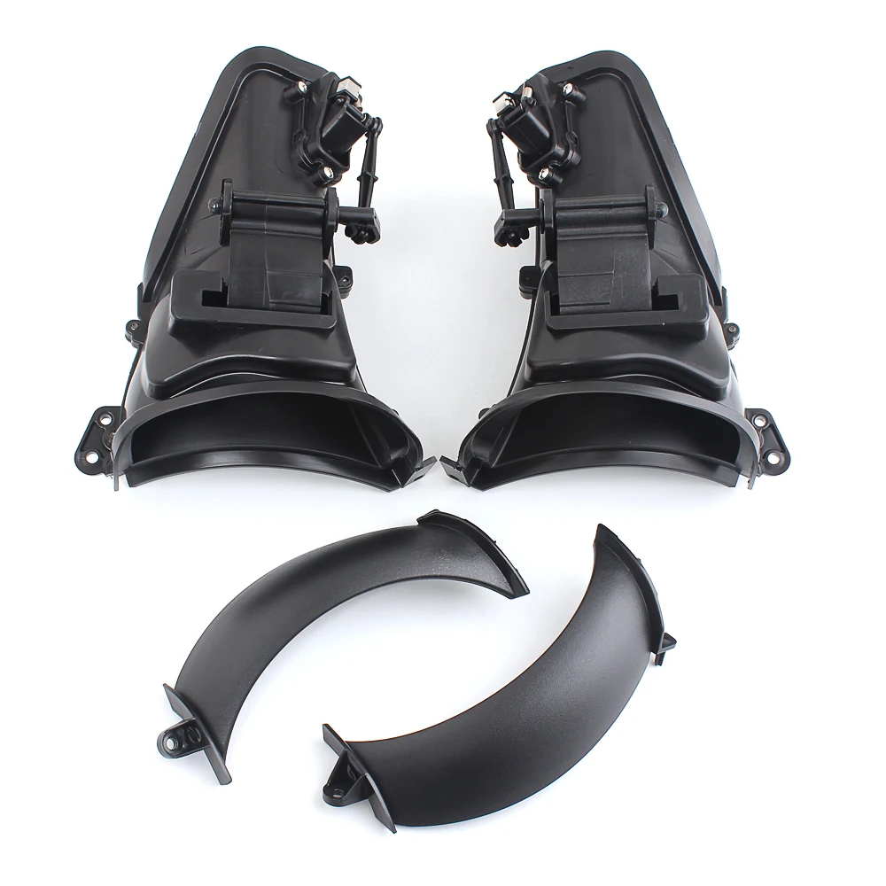 ABS Inner Fairing Air Duct Vent Cover Kits For Harley Road Glide Special Ultra Limited FLTRX FLTRXS 2015-2025 Motorcycle Black