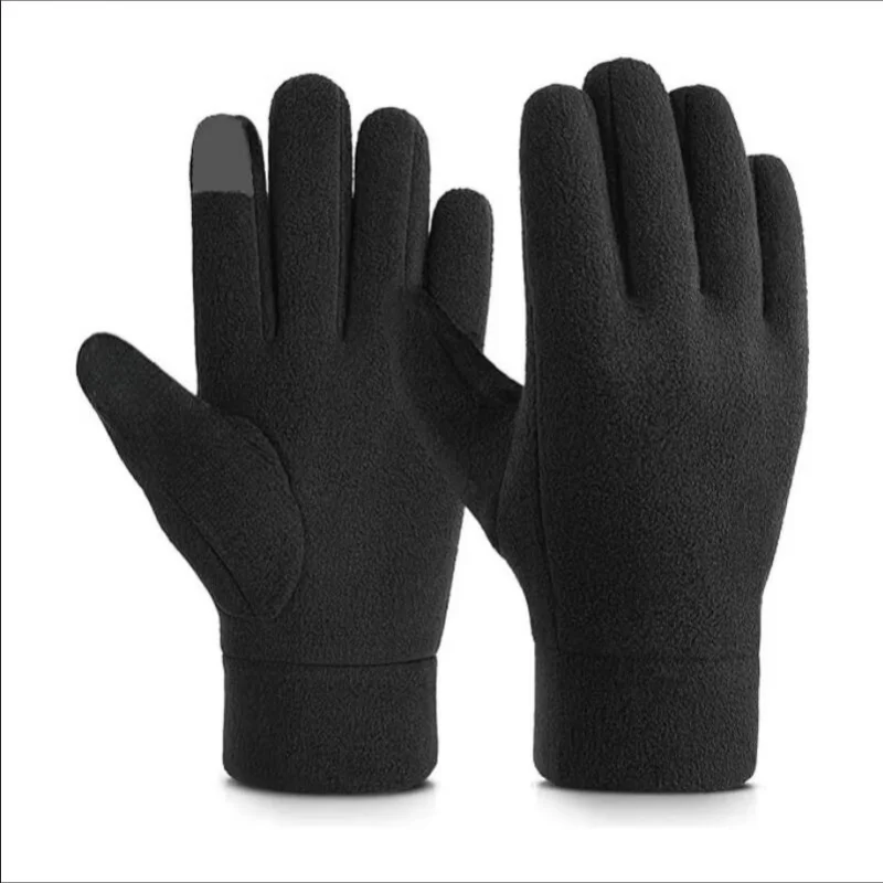 

Warm Winter Gloves Polar Fleece Cold Weather Gloves Touch Screen Women and Men Thermal Gloves for Running Hiking