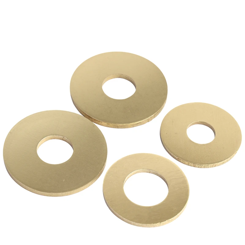 M2 M2.5 M3 M4 M5 M6 M8 M10 M12 M14 M16 M18 M20 GB97 Metal Solid Brass Plain Washers O-Ring Gaskets