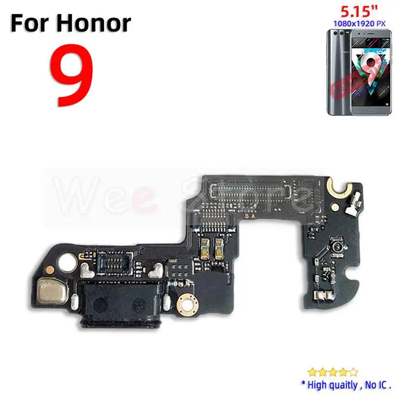 AiinAnt Charger Dock Connector Port Fast Charging Board Flex Cable For Huawei Honor 9 9A 9C 9N 9i 9s 9X Lite Pro Phone Parts