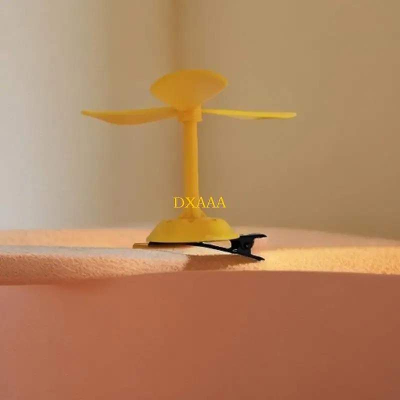 DXAA Windmill Copter Hair Clip สำหรับผู้หญิงเด็กยอดนิยม Barrettes ด้านข้างผมพินน่ารักตกแต่งไม้ไผ่ไม้ไผ่
