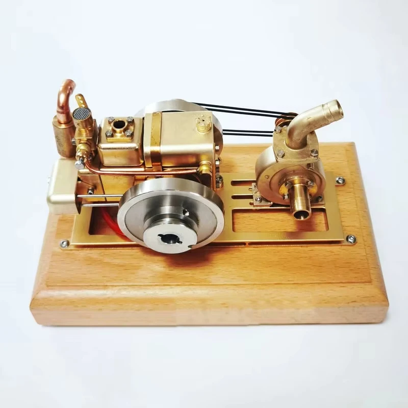 

Мини-латунный одноцилиндровый двигатель, модель дизельного двигателя, модель насоса, металлическое сиденье для ходьбы, трактор, механический двигатель, игрушка