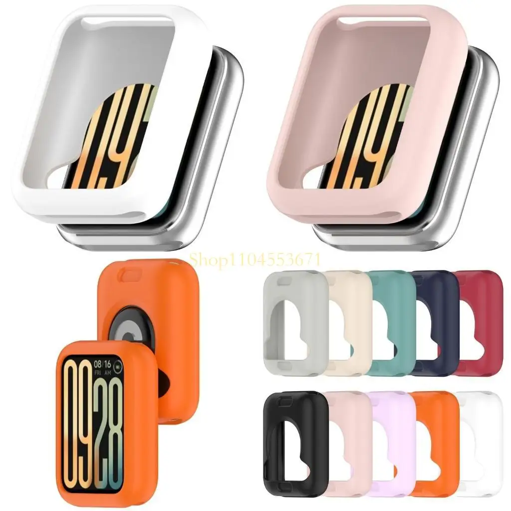 Best Seller Flexible Silicone Case Half Pack for Band 9 Professional Smartwatch Protections