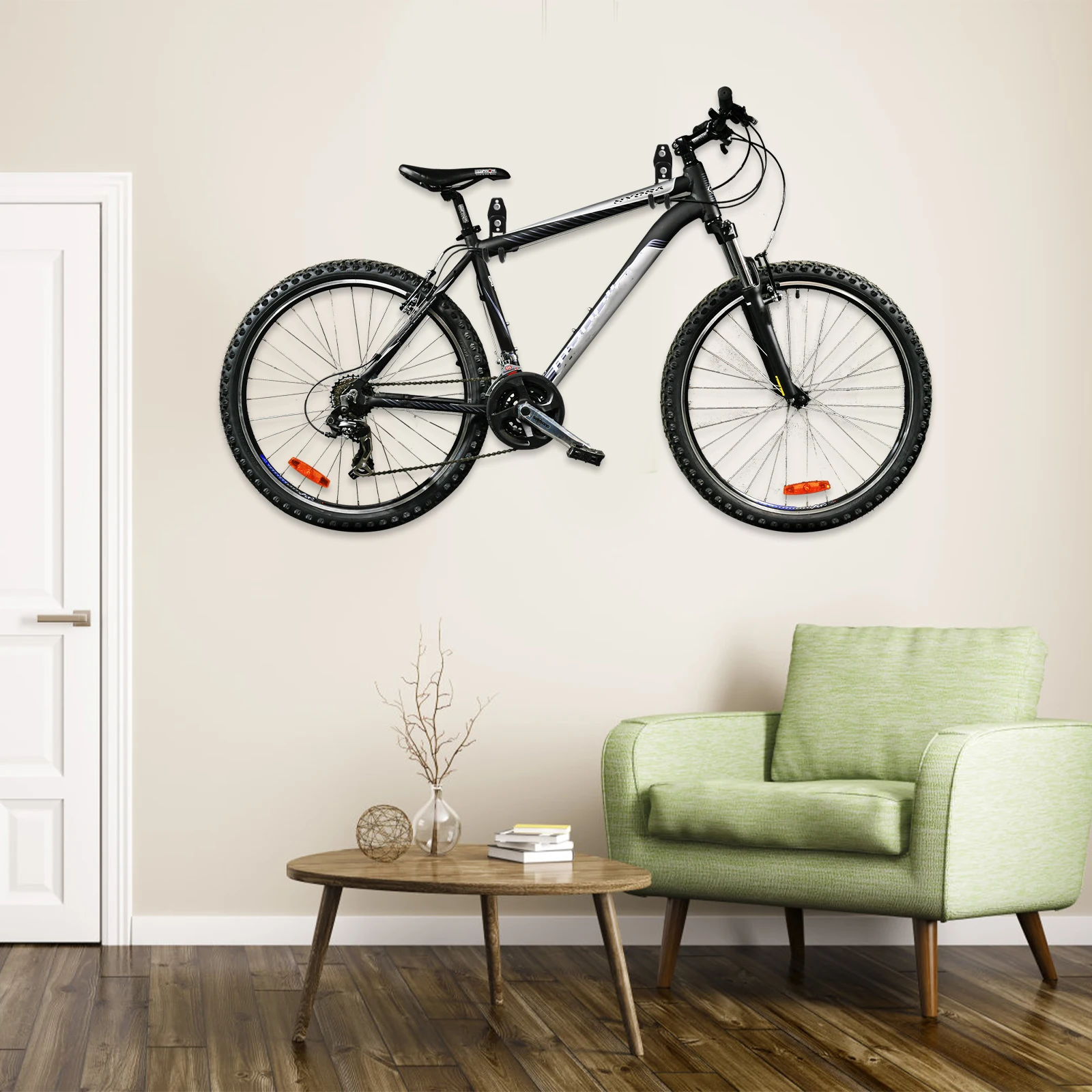 

Heavy Duty Wall Hooks Garage Storage Ladder Rack Tool Organizer Bike Rack Suitable Garden Equipment Professional Technology