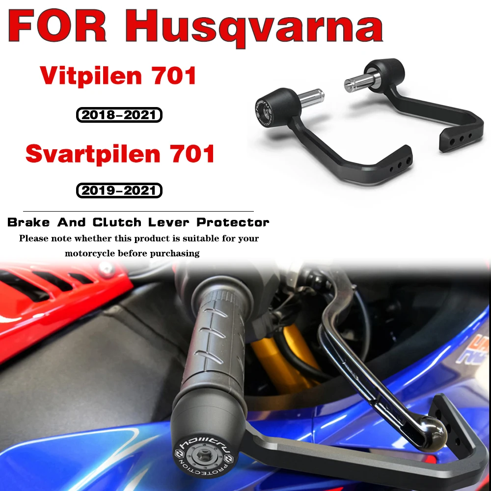 

Motorcycle accessories Brake Clutch Lever Protector Kit For Husqvarna Vitpilen 701 2018-2021 Svartpilen 701 2019 2020 2021