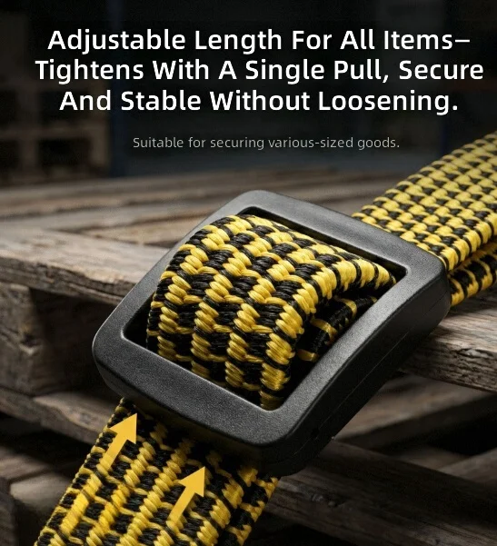 1/1.2/1.5/2M Adjustable Cargo Straps Motorcycle Trunk Elastic Tie Down Straps For Luggage Fixing Elastic Luggage Straps