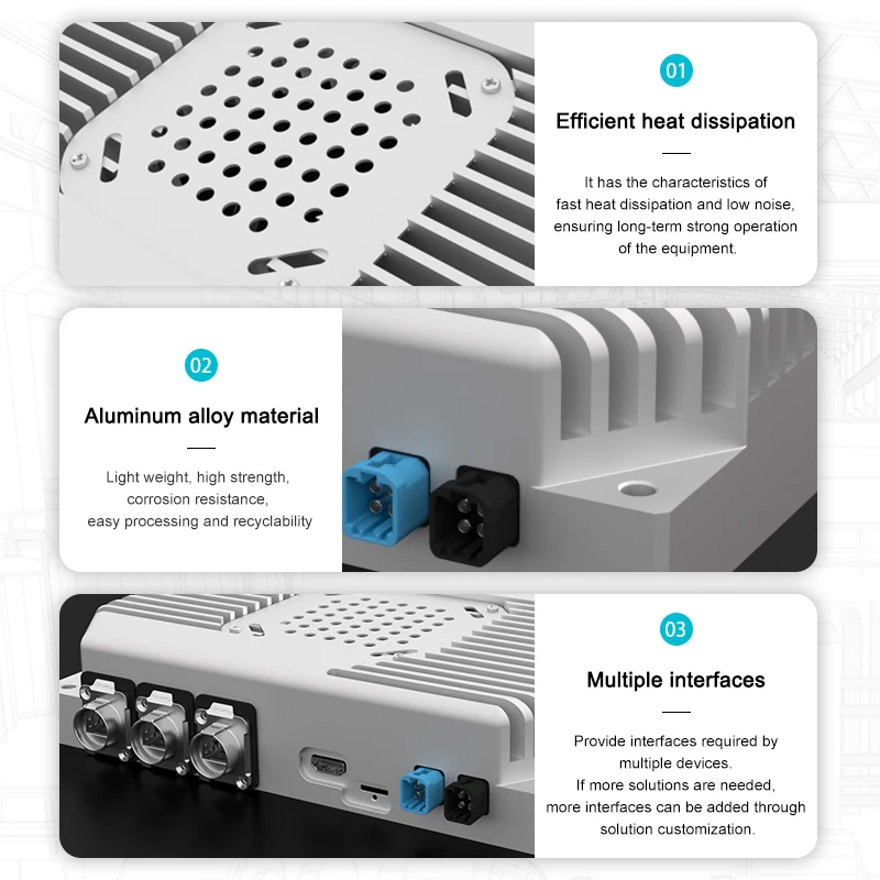 ND-2398 32GB 64GB 200Tops 275Tops مع TDA4VM 4G/5G/WIFI/GMSL AI Computer NVIDIA Jetson AGX Orin