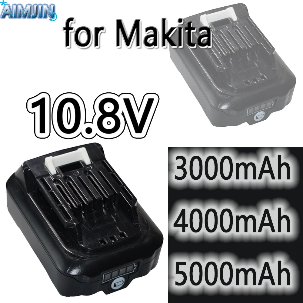 

BL1021B BL1040B 10.8V 3000mAh/4000mAh/5000mAh For Makita 197390-1 BL1015 1973901 BL1041B BL1015B BL1020B Li-ion Battery