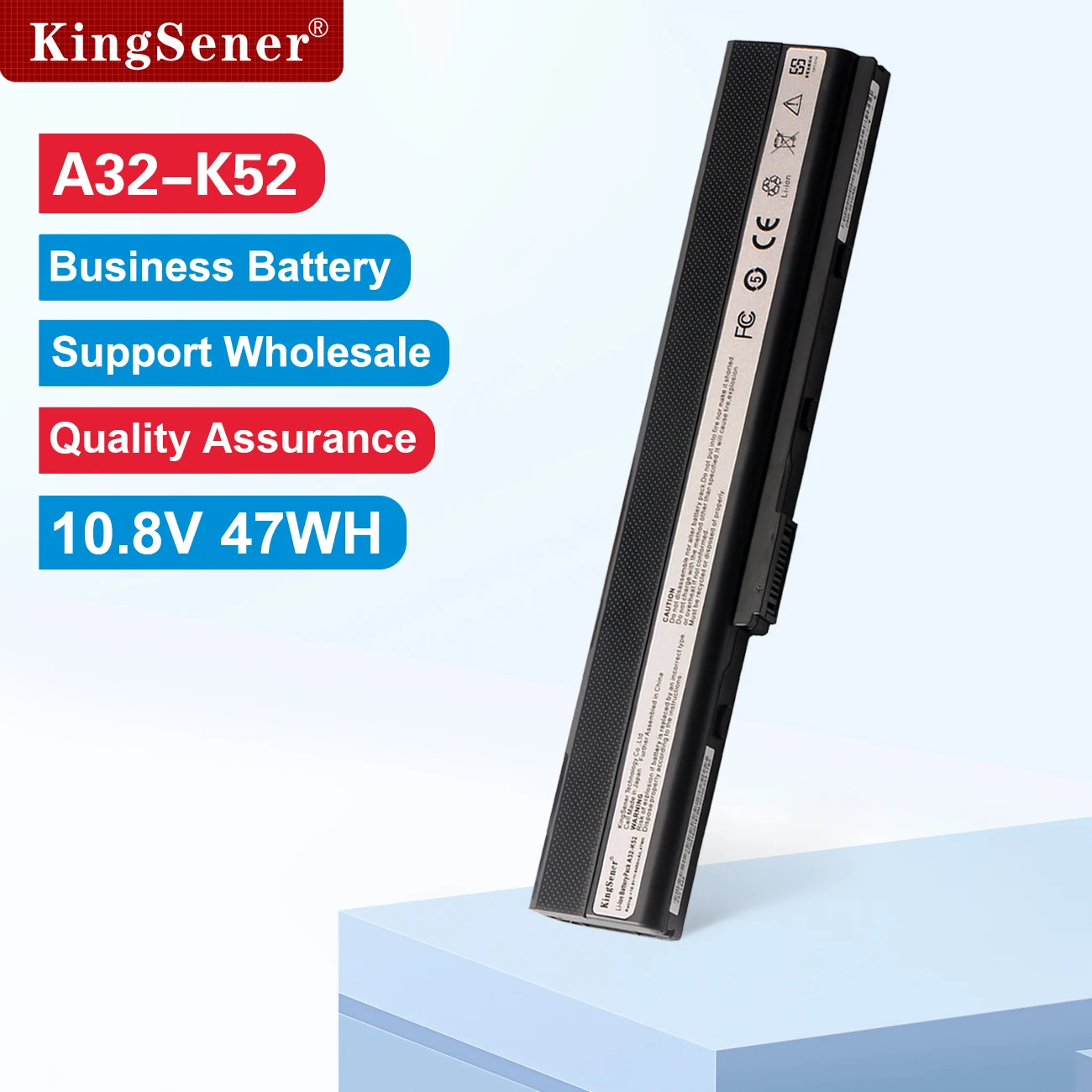 Kingsener A32-K52 Laptpo Battery for ASUS A52 A52J A52F A52JB A52JK A52JR K42 K42F K42J K42JK K52F K52J A31-K52 A41-K52 A42-K52