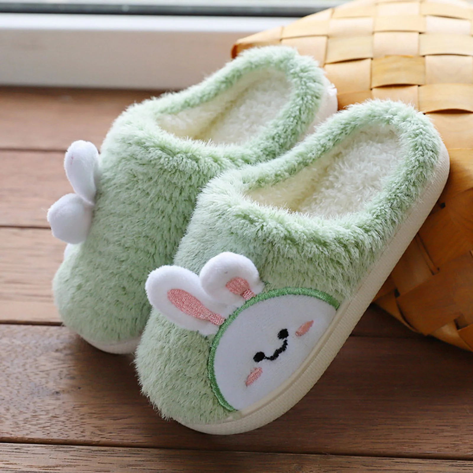 

Children's Slippers Pantofole In Cotone Per Bambini Simpatico Cartone Animato Coniglietto Pantofole Per Bambini Bunny Slippers