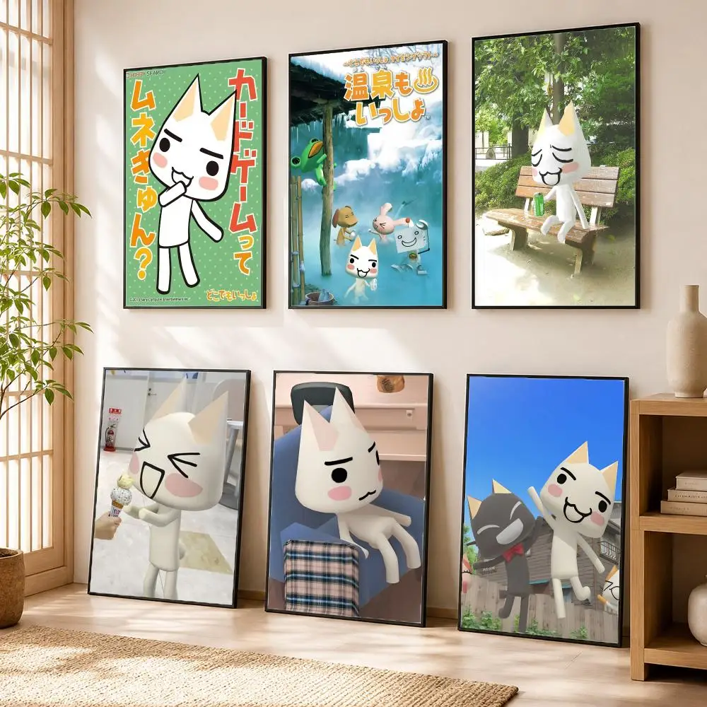 T-Toro I-Inoue Anime Poster Modern Home Living Bedroom Bar Hallway Waterproof Wall Art Aesthetic Decor