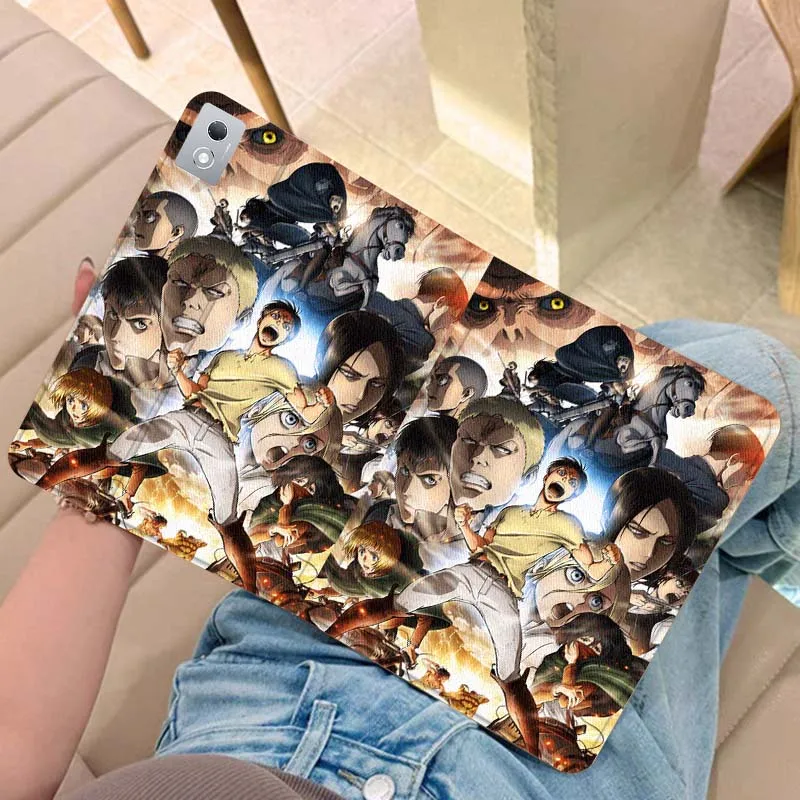 

A-Attacks on T-Titans Anime For Legion Xiaoxin Pad Y700 K10 M10 P11 K11 Pro Plus 10.6 11.5 Inch 2021 2023 2025 Tablet Case