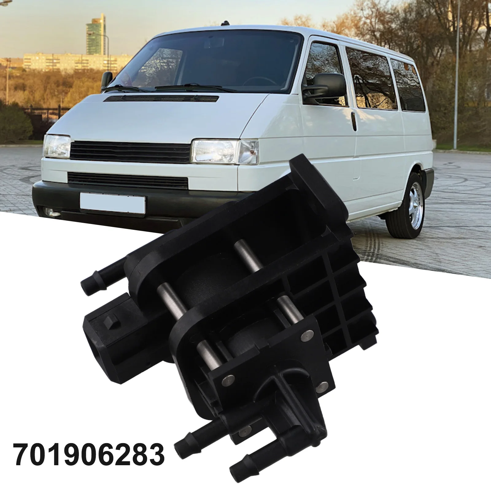 For T4 For Caravelle For Transporter 2.5 N75 1996-2003 Valve Boost Solenoid 701906283 Replacement Installation