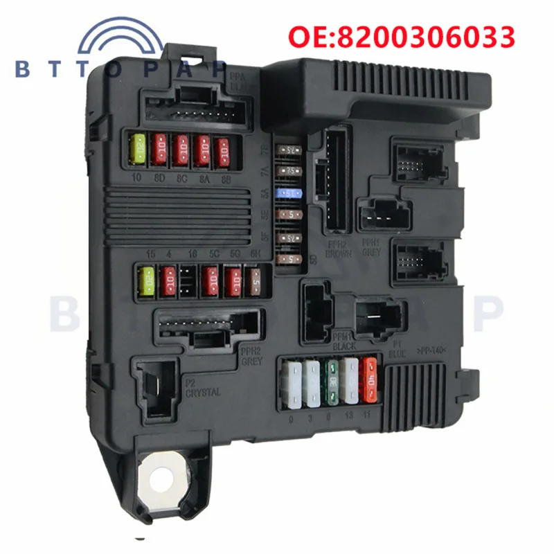 8200306033 Engine Fuse Box For Renault Megane II Scenic Series Models Automotive Spare Parts 8200306032 5118399300 8200262385