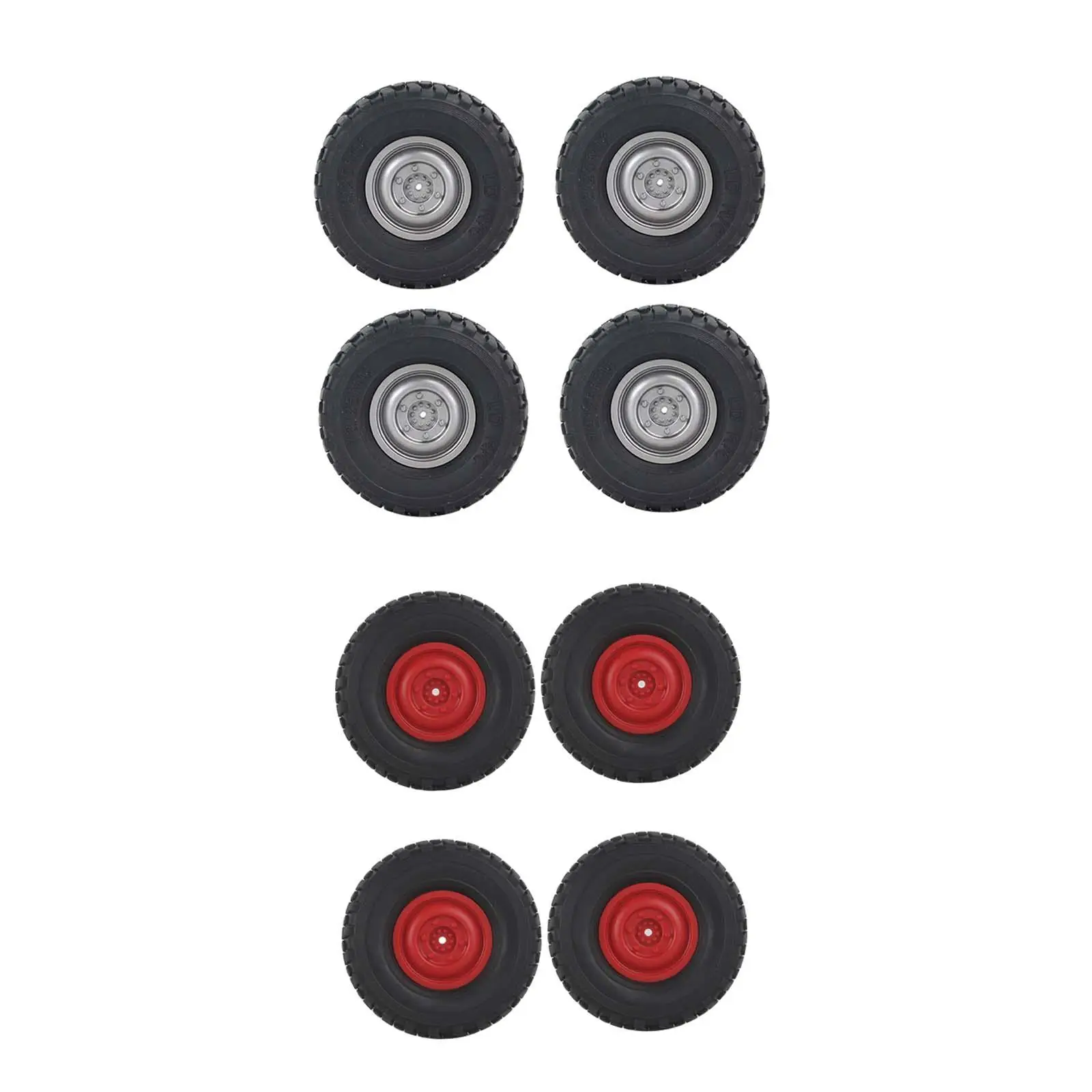 4 Pieces 72mm Tire Set for RC Crawler, WPL B14 C14 C44 Models