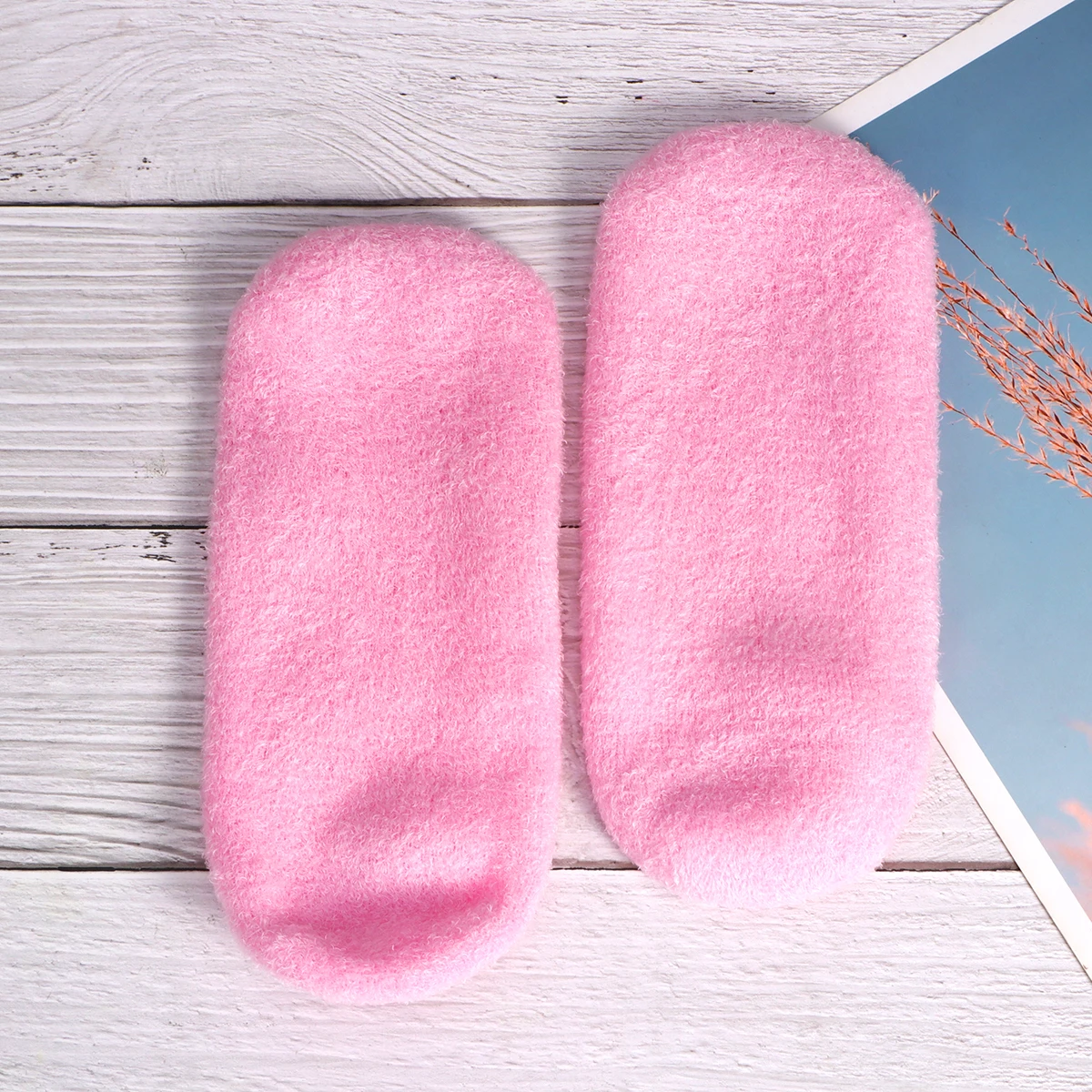 

Moisturizing Foot Cover Exfoliant Pés Pedicures Silicone Socks Feet Heel for Moisture Anti-crack Ankle