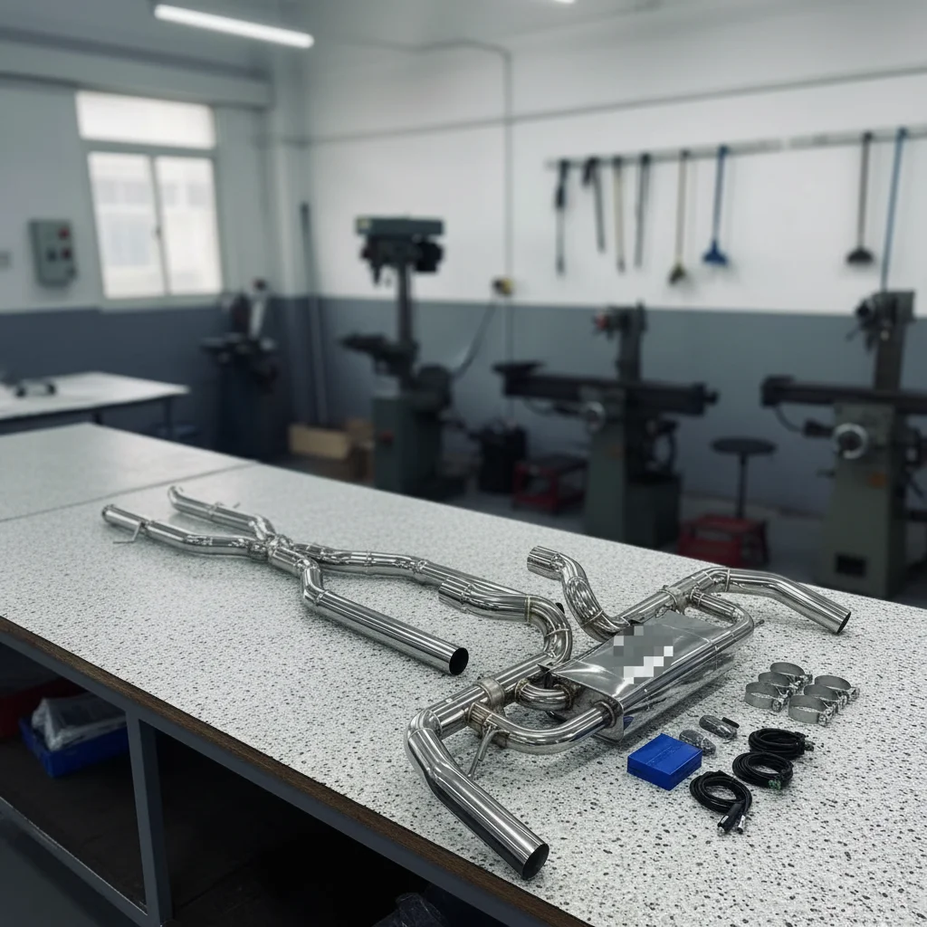 

JTLD 304SS Stainless Steel Polished 1.5mm Steel Valvetronic Exhaust System Catback for Mercedes-Benz Gle63s AMG Coupe