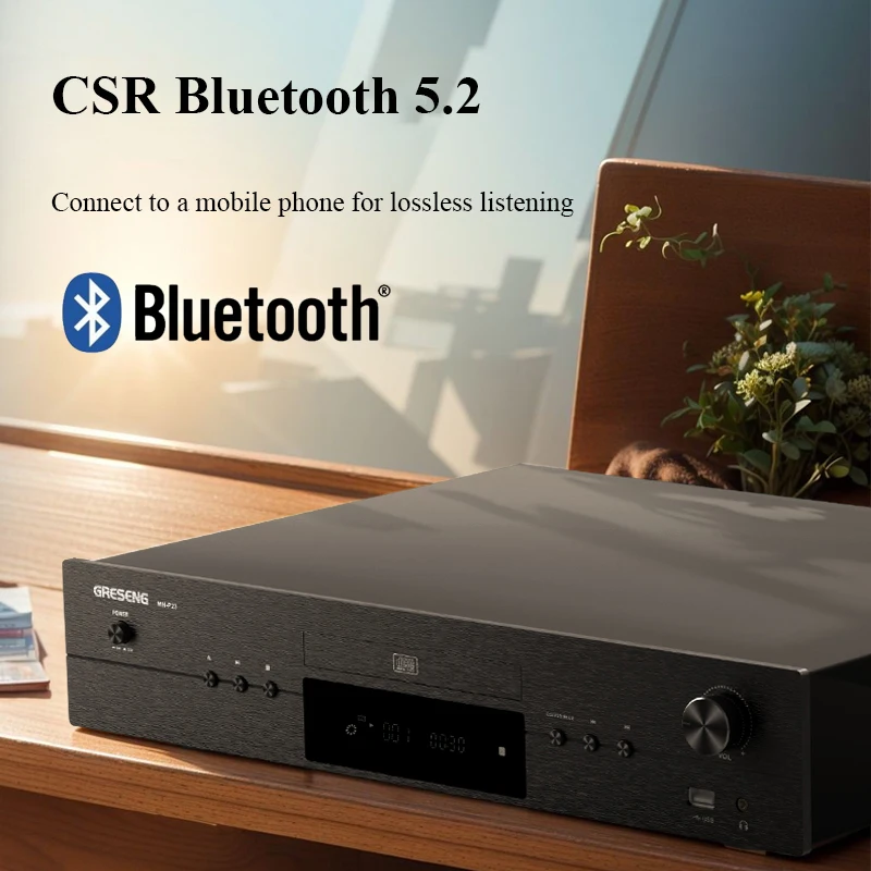Nobsound HIFI CD Player Bluetooth 5.2 DAC