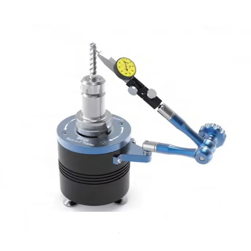 BT40 Tool Runout Tester, CNC Tool Holder Runout Tester Dial Indicator for Spindle Concentricity Tool Deviation Calibration
