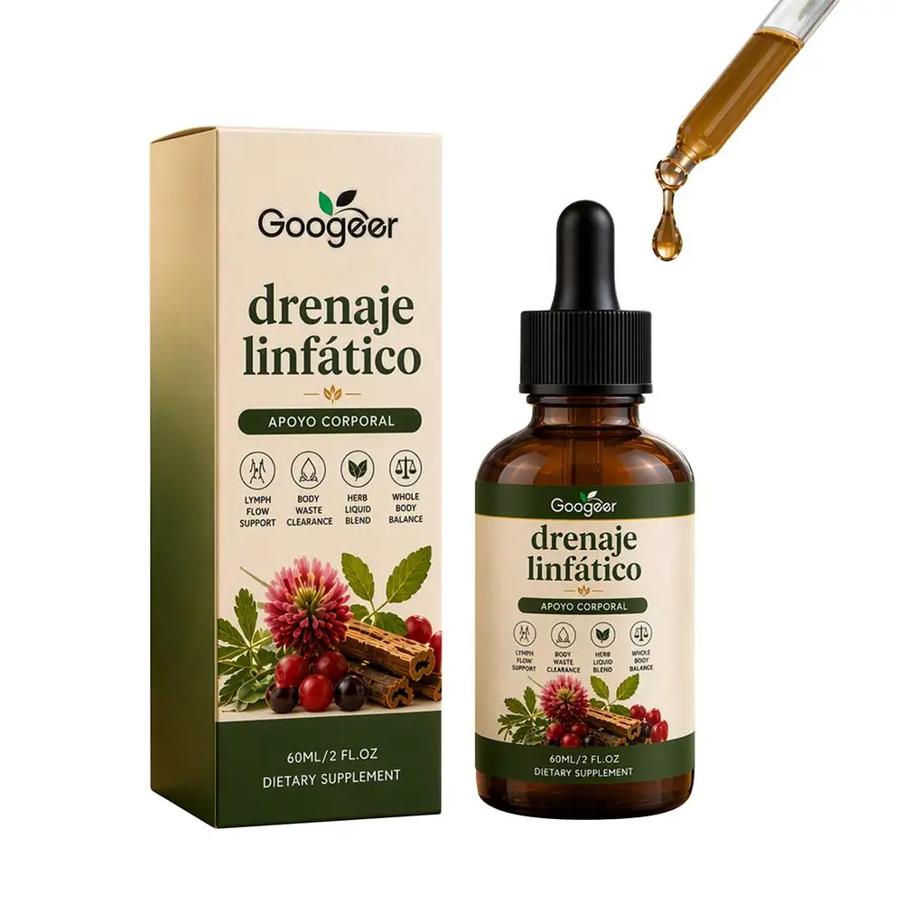 60ml Herbal Liquid Drops Catchweed Bedstraw Chinese Tallow Root Botanical Extract Daily Wellness Supplement